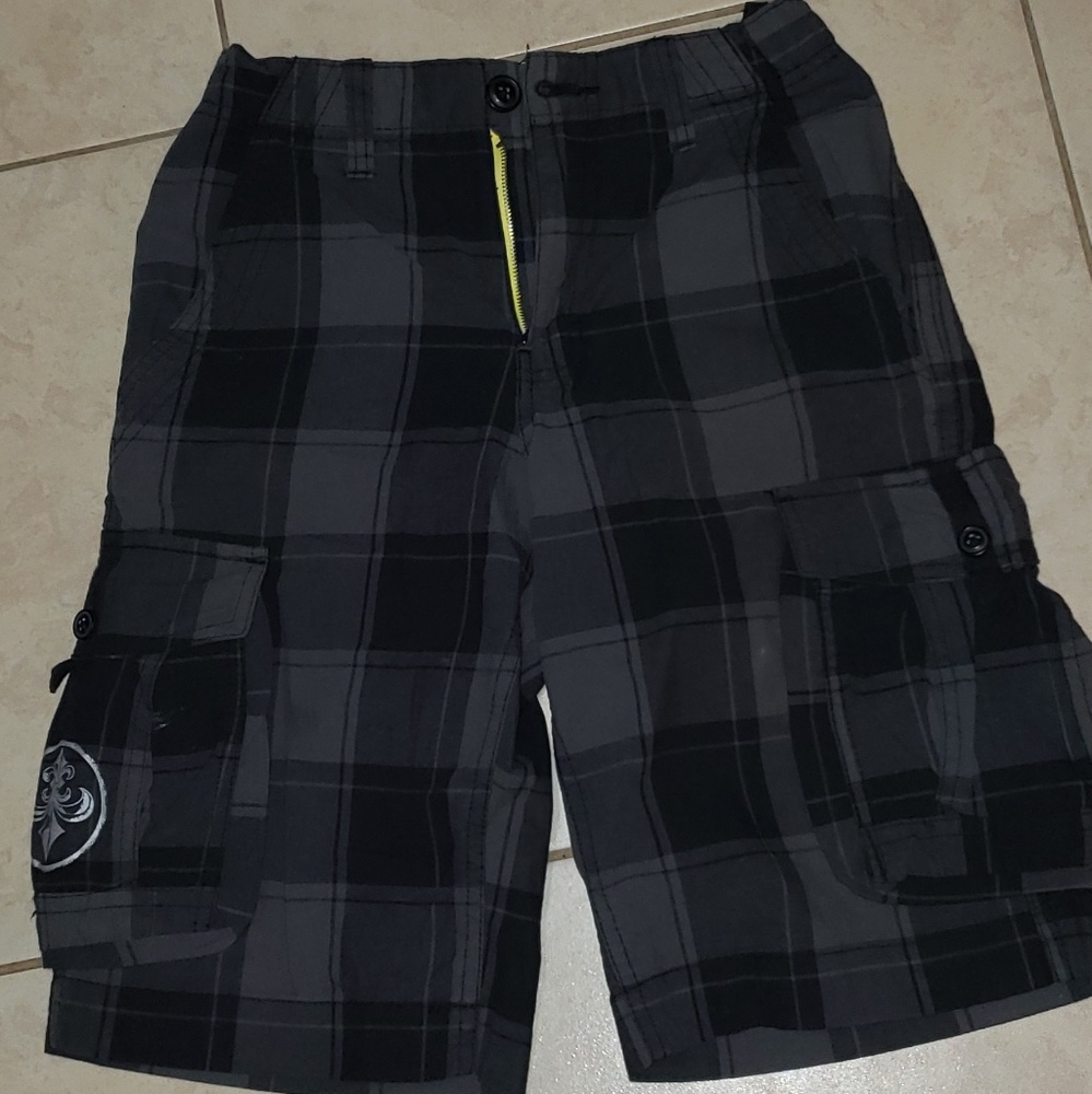 Boy's plaid shorts size 12